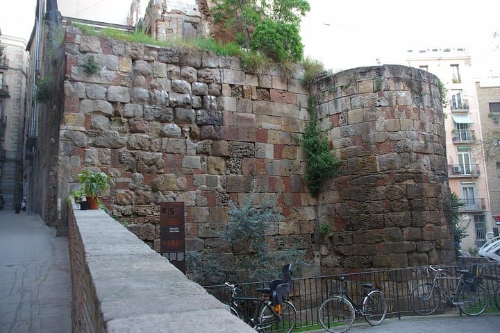 Roman walls of Barcelona