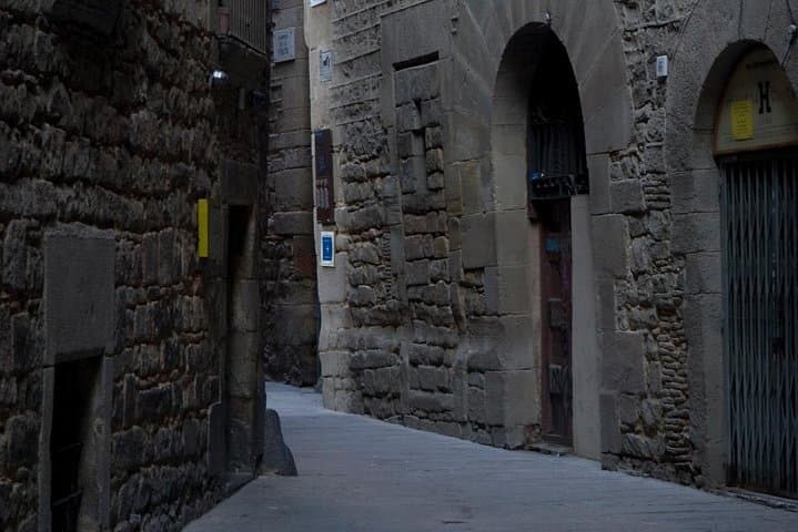 Gothic neighborhood streets