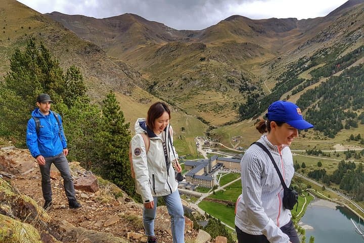Hike the famous cave route int he Nuria Valley.