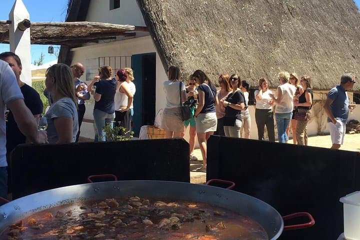 Paella cooking Albufera