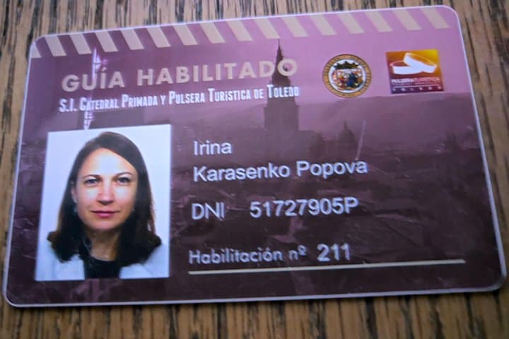 Irina, your private, licensed guide