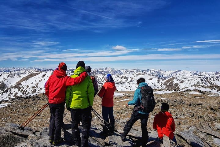 Reaching the summit is fantastic feeling.