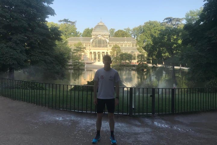 Madrid City Center and Retiro Park Running Private Tour