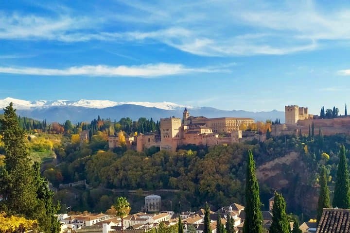 Vistas a la Alhambra desde el Mirador de San Nicolás