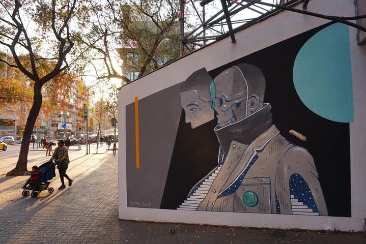 Raval Street Art and Graffiti Guided Tour in Barcelona