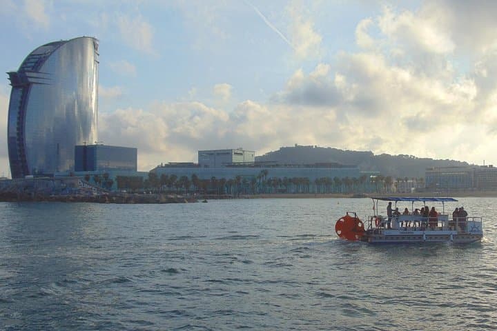 Private Boat rental - Pedal Cruises Barcelona - Cycle Boat