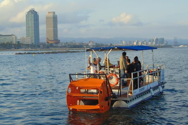 Private Boat rental - Pedal Cruises Barcelona - Cycle Boat