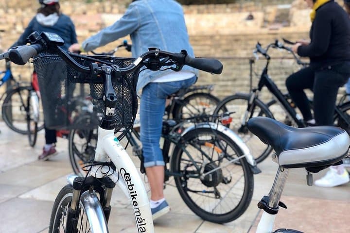 Urban bike in front of the Roman theatre