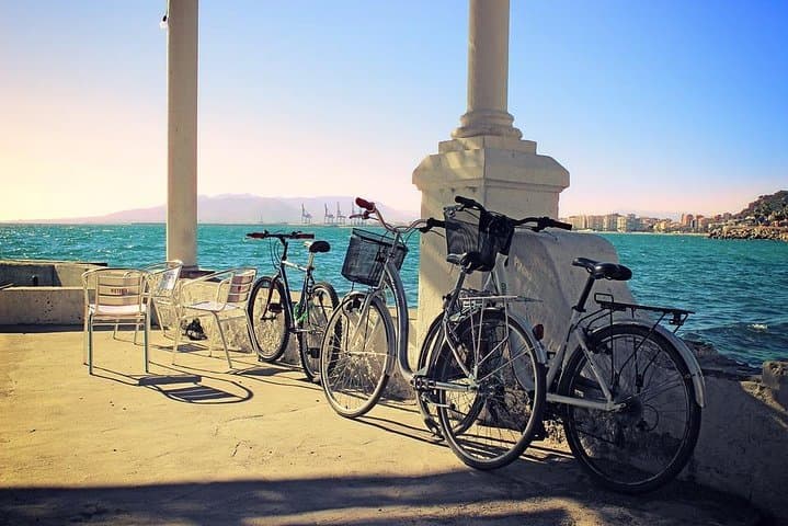 Bikes in El Balneario del Carmen