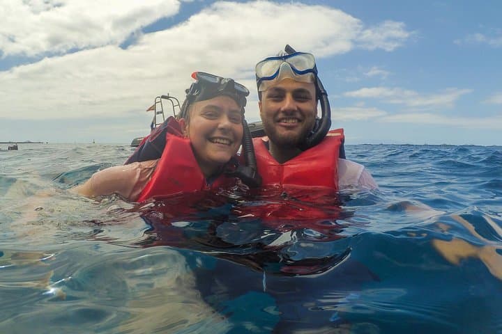 Kayaking and snorkeling