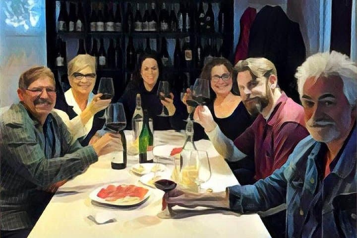 Private premium wine tasting with snacks in Valencia's old town