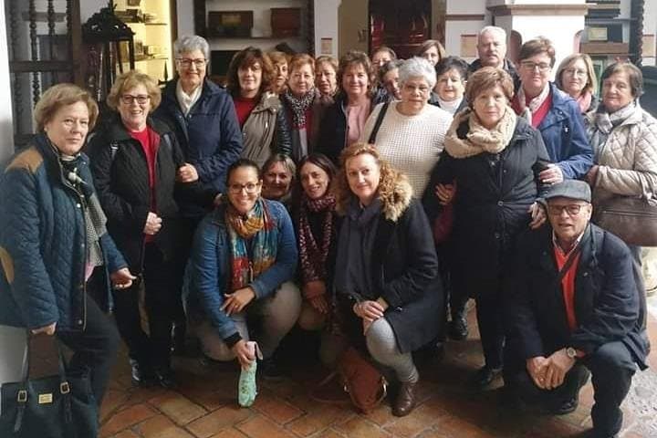 Group of visitors
