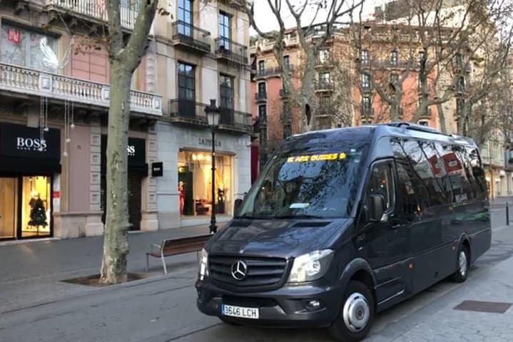 Private Transfer from Barcelona city to Harbor up to 15 people