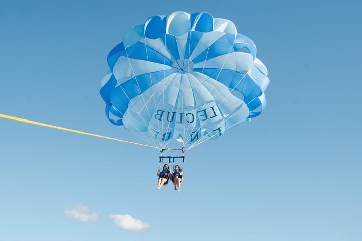 Parascending in Tenerife