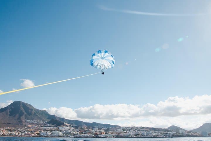 Parascending in Tenerife