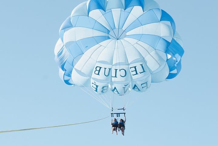 Parascending in Tenerife