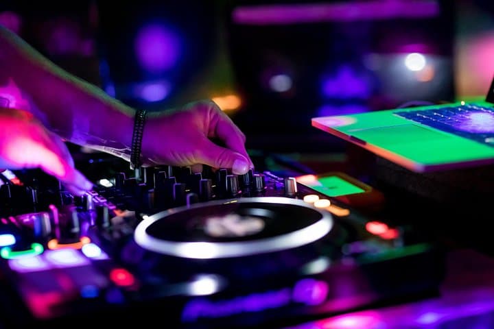 Live DJ aboard the Barca Samba