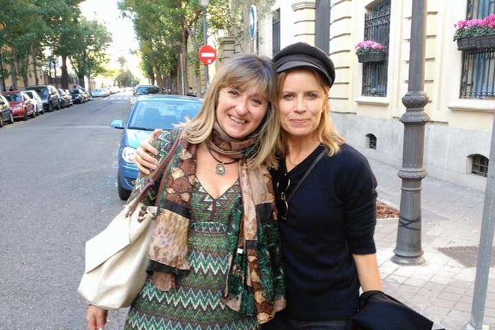 With Kim Dickens "Fear the Walking Dead"