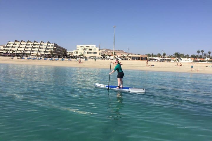 1,5-Hour Beginners Stand Up Paddle Course in Caleta de Fuste
