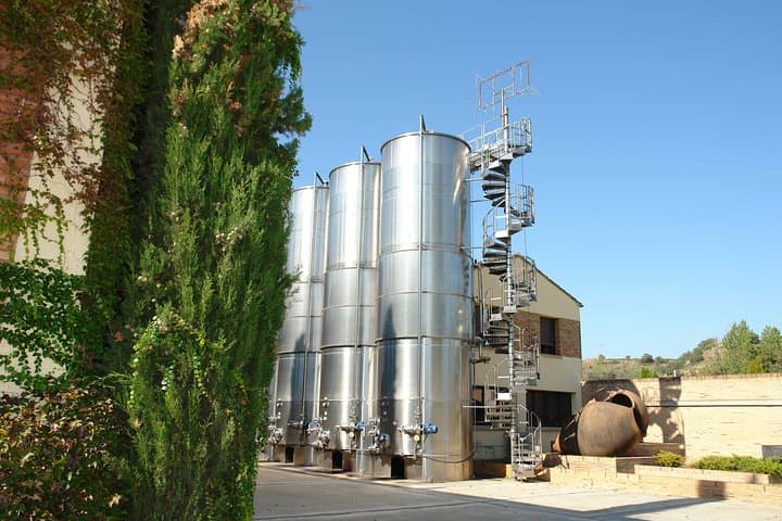 Visit and wine tasting with sausage and BODEGA PIRINEOS cheese