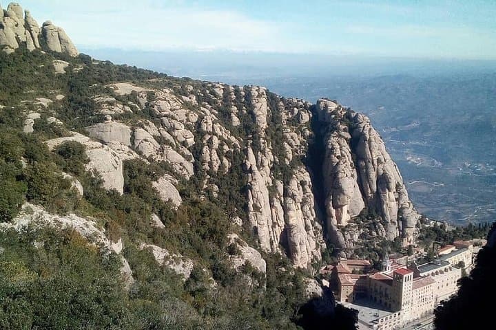 Hiking In Montserrat,near Barcelona