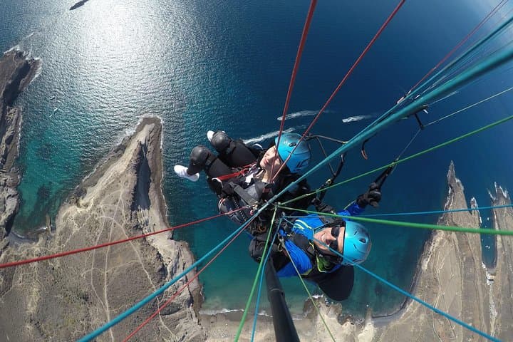 Paragliding flight Biplaza Tenerife South