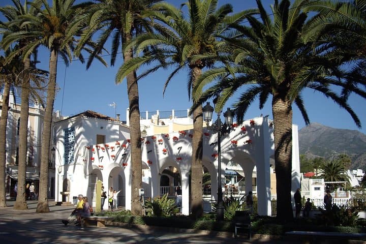 Caves of Nerja with Tropical Coast Private Tour from Granada