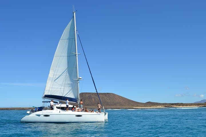 Exclusive Sailing Catamaran Experience to Lobos Island with lunch