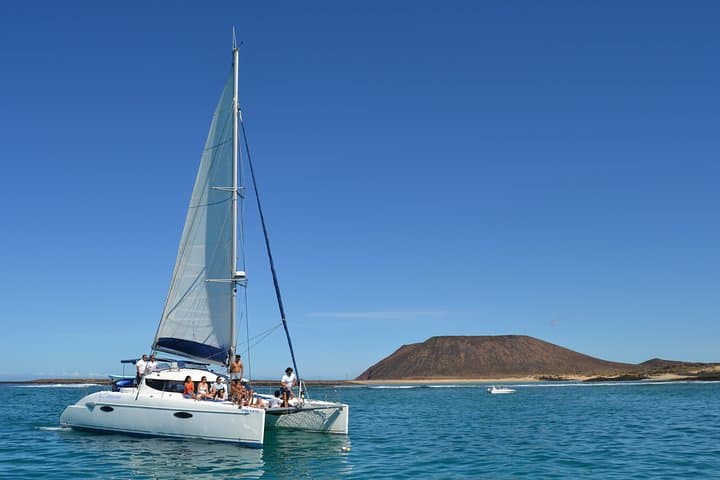 Exclusive Sailing Catamaran Experience to Lobos Island with lunch
