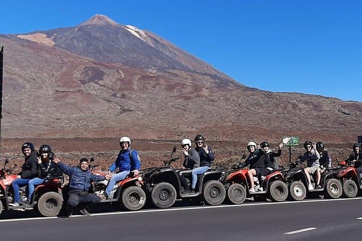 Quad Tour Volcano Teide in Tedie Natioanal Park