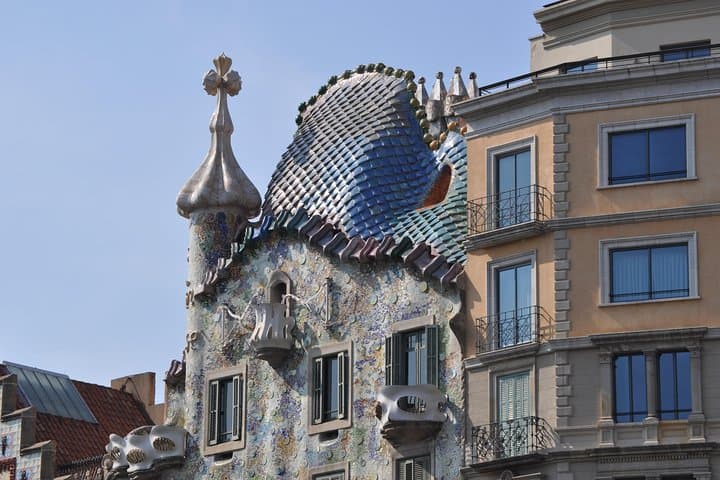 Casa Batllo of Antoni Gaudi