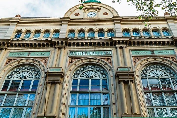 Teatre de Liceu. 
This is the oldest and most prestigious theatre in Barcelona