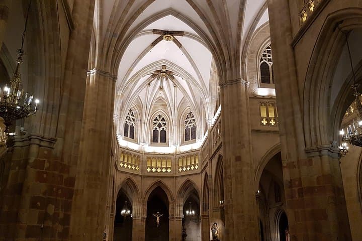 Central nave of the Cathedral of Santiago