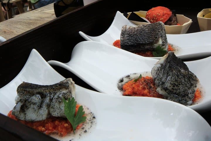 BACALAO (salted cod) getting a molecular gastronomic makeover.