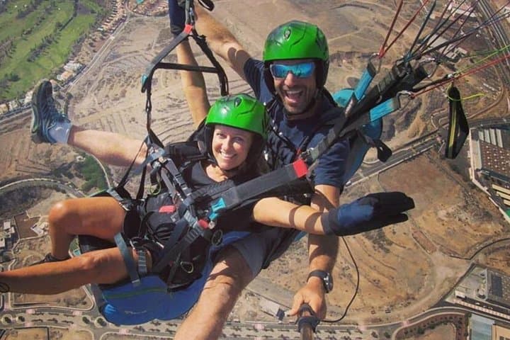 Tenerife Basic Paragliding Flight Experience with Pickup