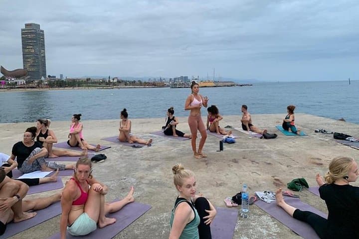 Yoga by the Sea in Barcelona