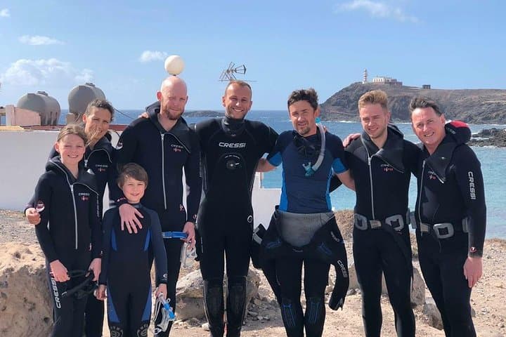 Snorkeling is available for the whole family!