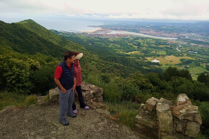 Highlight of the Basque/French territory