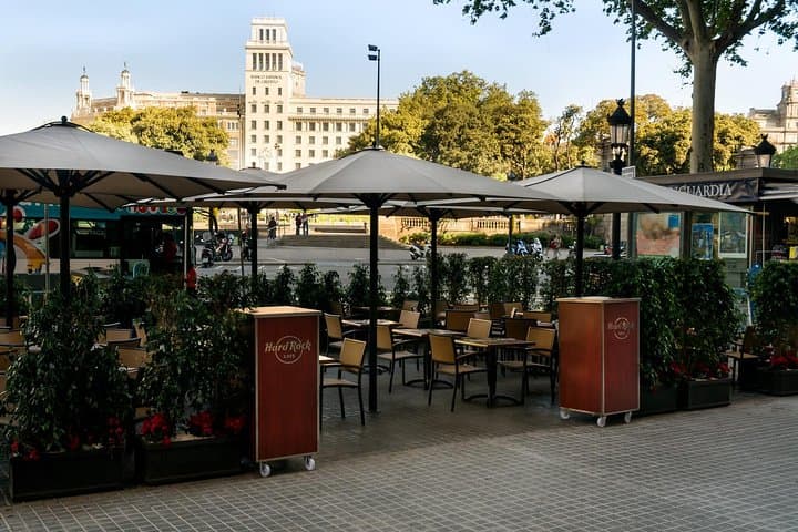 Hard Rock Cafe Barcelona with Set Lunch or Dinner