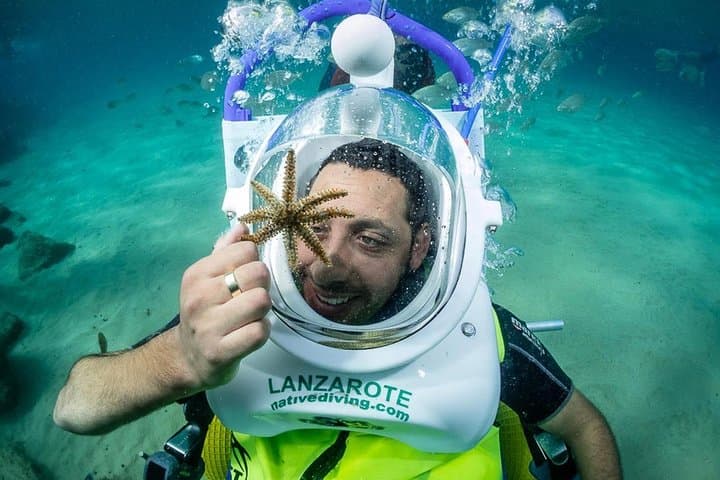 Sea Trek and Diving for handicaped people