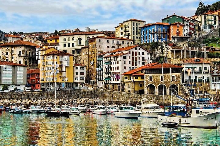 Coast, fish and txakoli wine