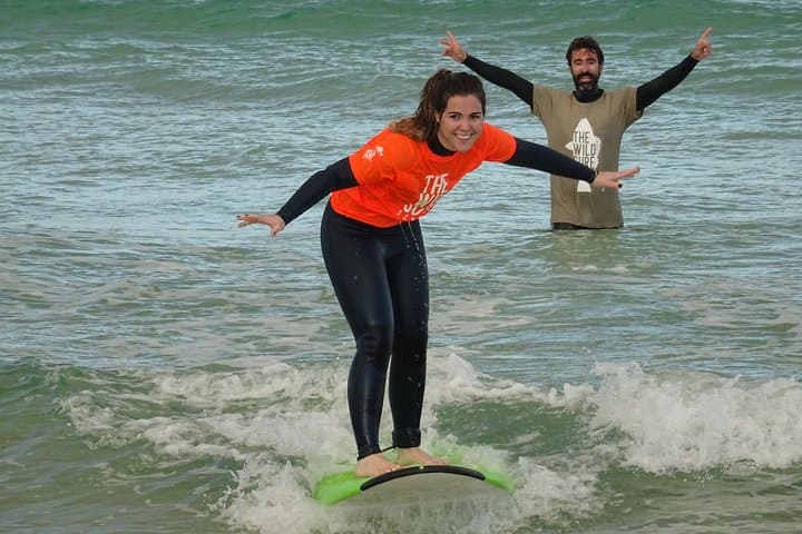 First day of surfing!