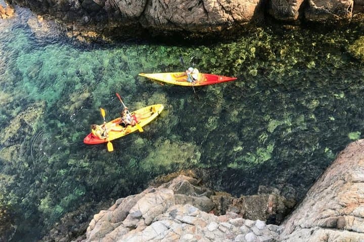 Kayak excursion in Playa de Aro