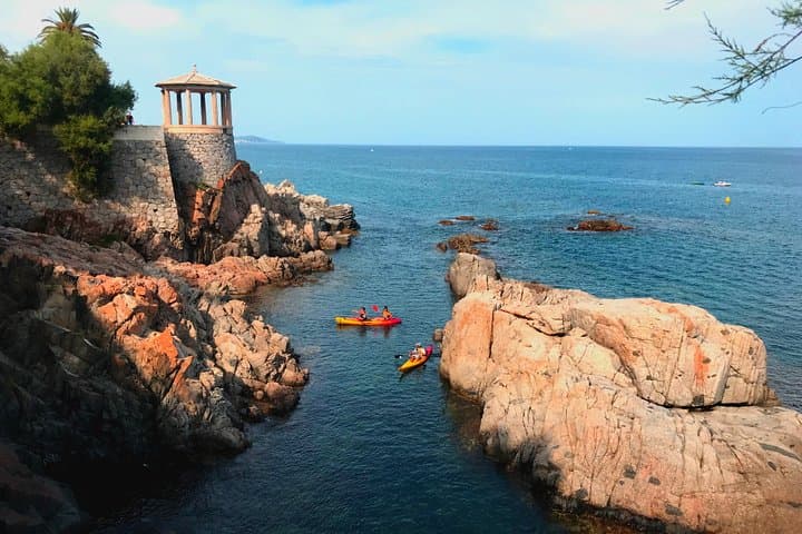 Kayak excursion in Playa de Aro
