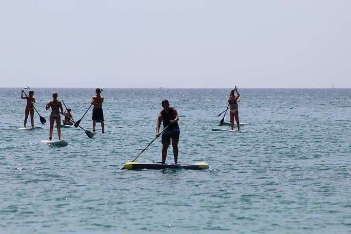 Initiation or journey in Stand Up Paddel (SUP) in El Campello (Alicante)