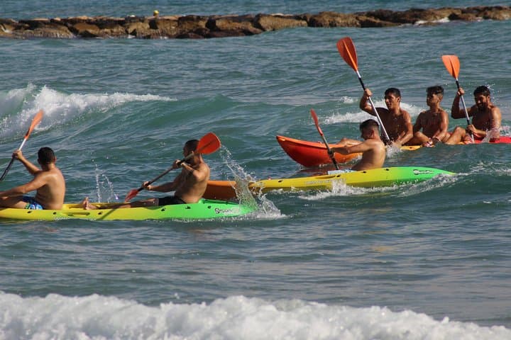 Kayak trip with Campello Surf Club in El Campello (Alicante)