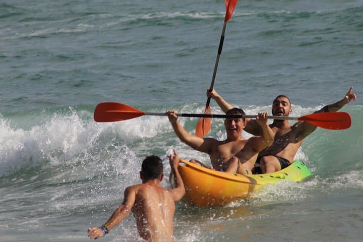 Kayak trip with Campello Surf Club in El Campello (Alicante)