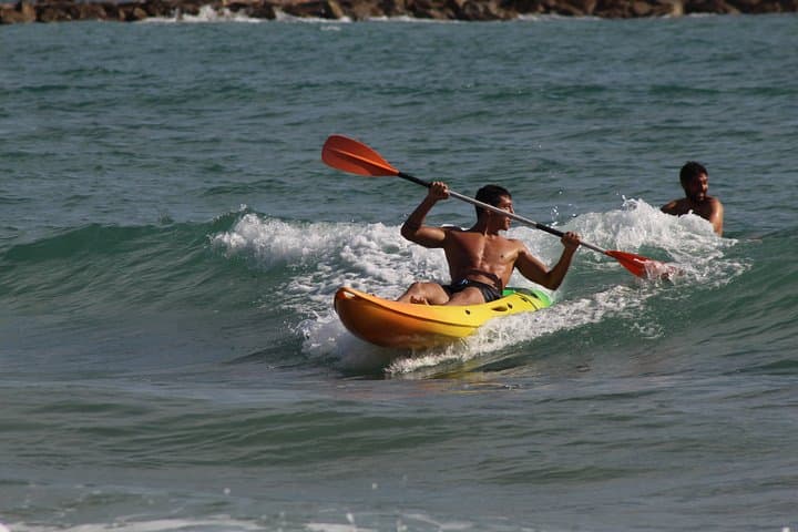 Kayak trip with Campello Surf Club in El Campello (Alicante)