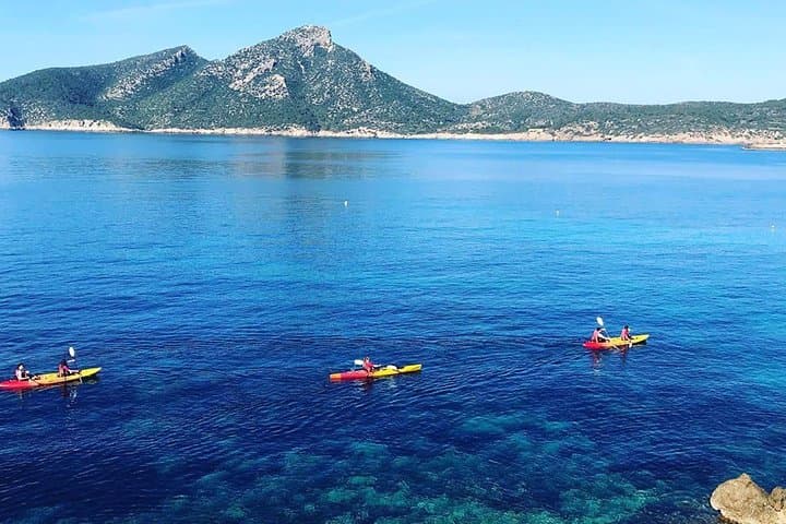 With the kayak to Dragonera