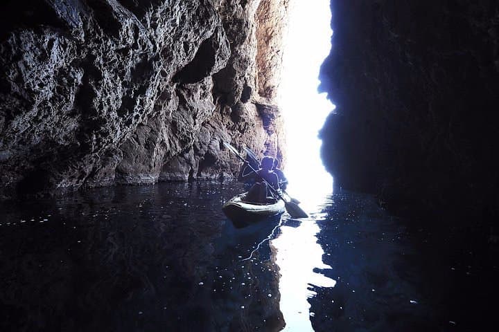 In the cave